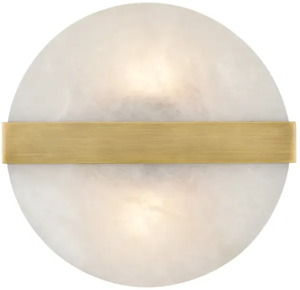 Stonewall 9.45" High 2-Light Sconce - White