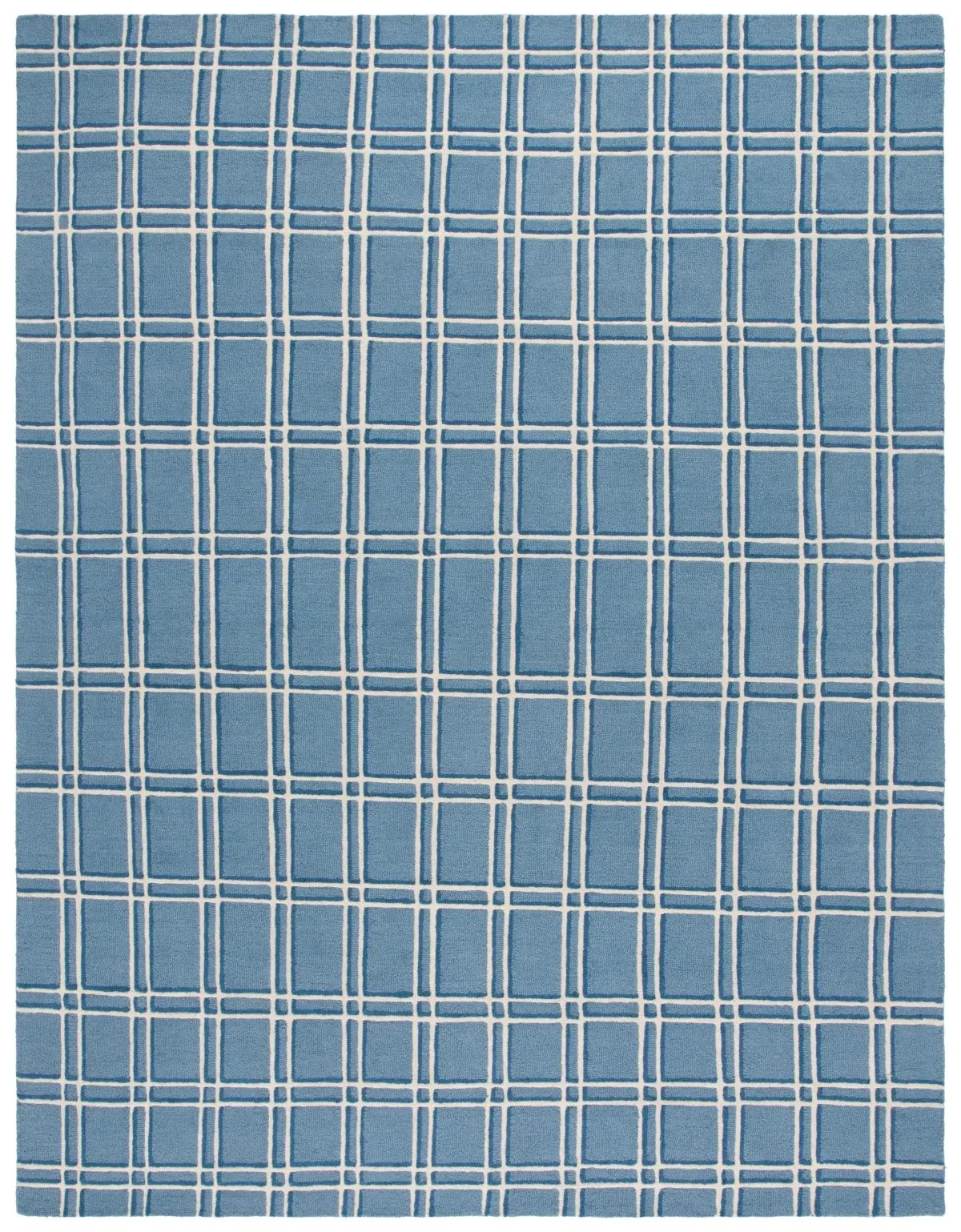 GENRE 601 BLUE  8' x 10' Large Rectangle Rug