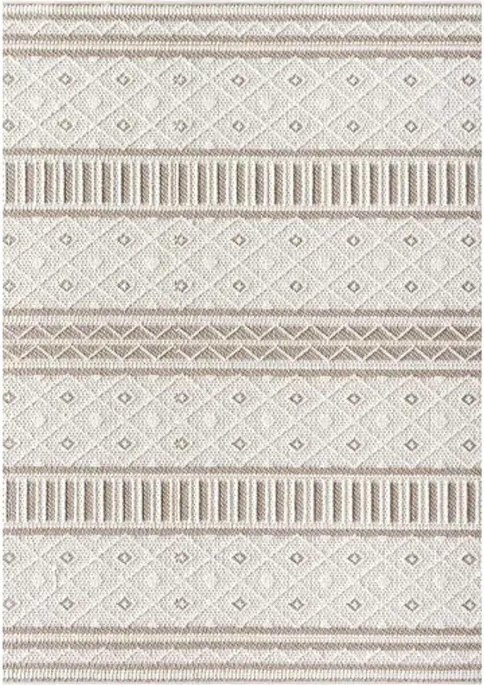 Bouclair BCR-2309 6'7" x 9' Machine Woven Rug