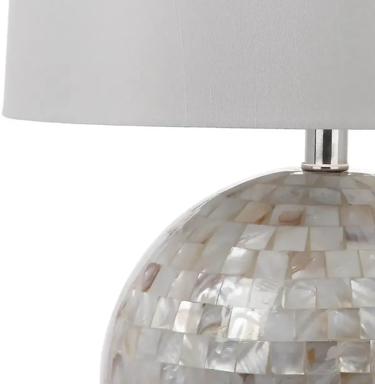 Nikki 21-Inch H Shell Table Lamp