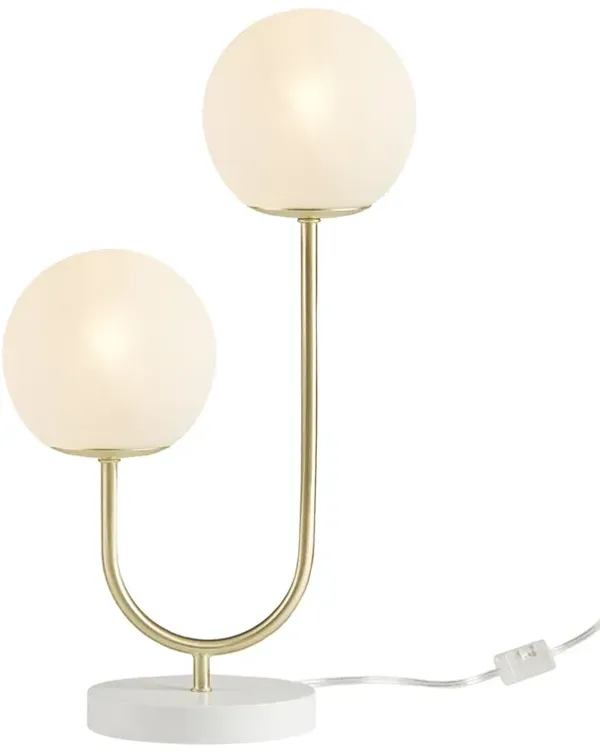 Zusa 2-Light Globe Table Lamp