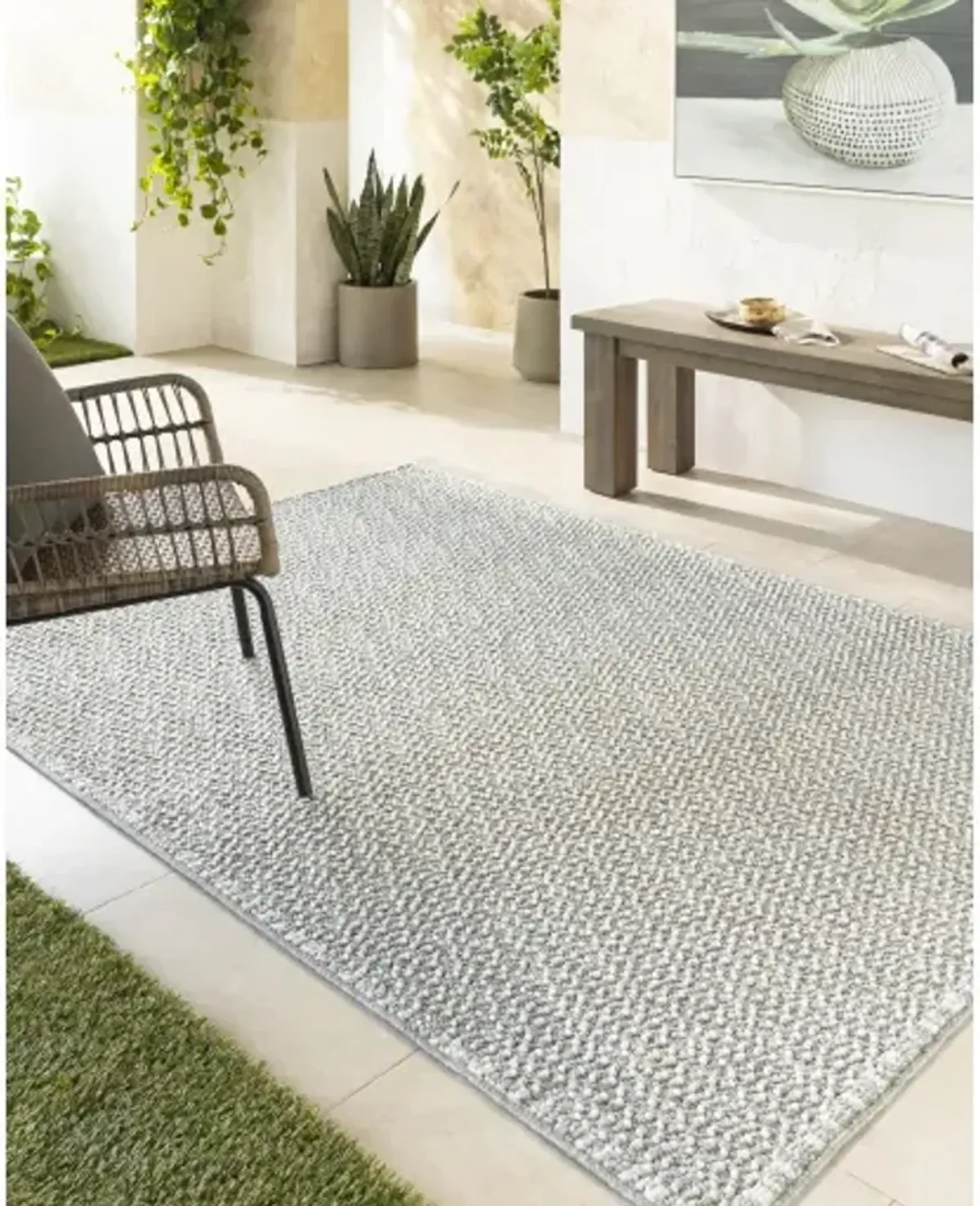 Bouclair BCR-2315 6'7" x 9' Machine Woven Rug