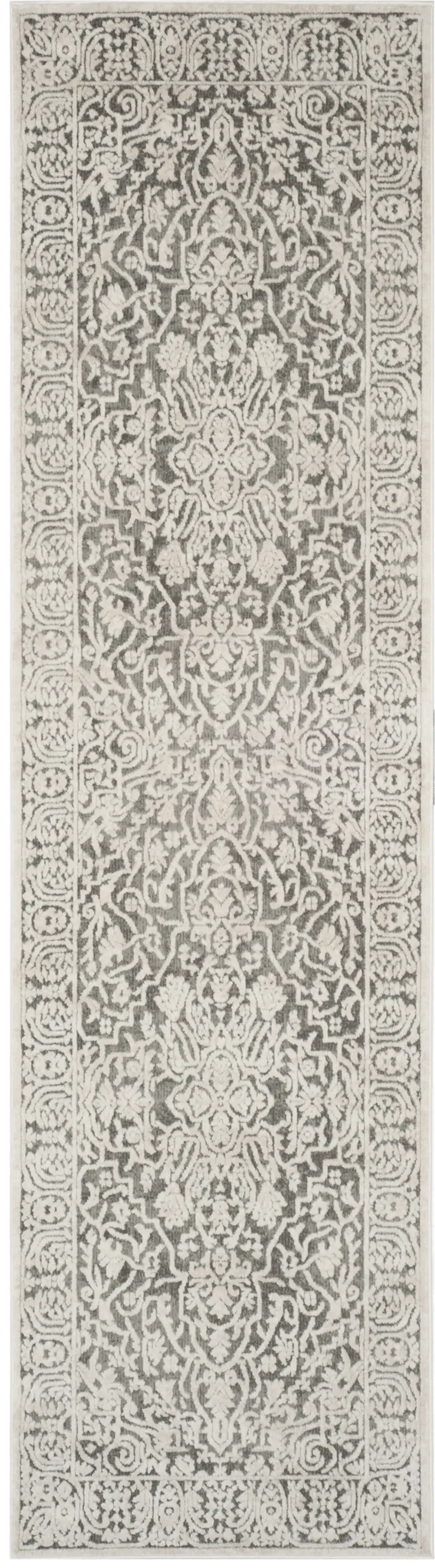 REFLECTION 670 DARK GREY  2'-3' x 20' Runner Rug