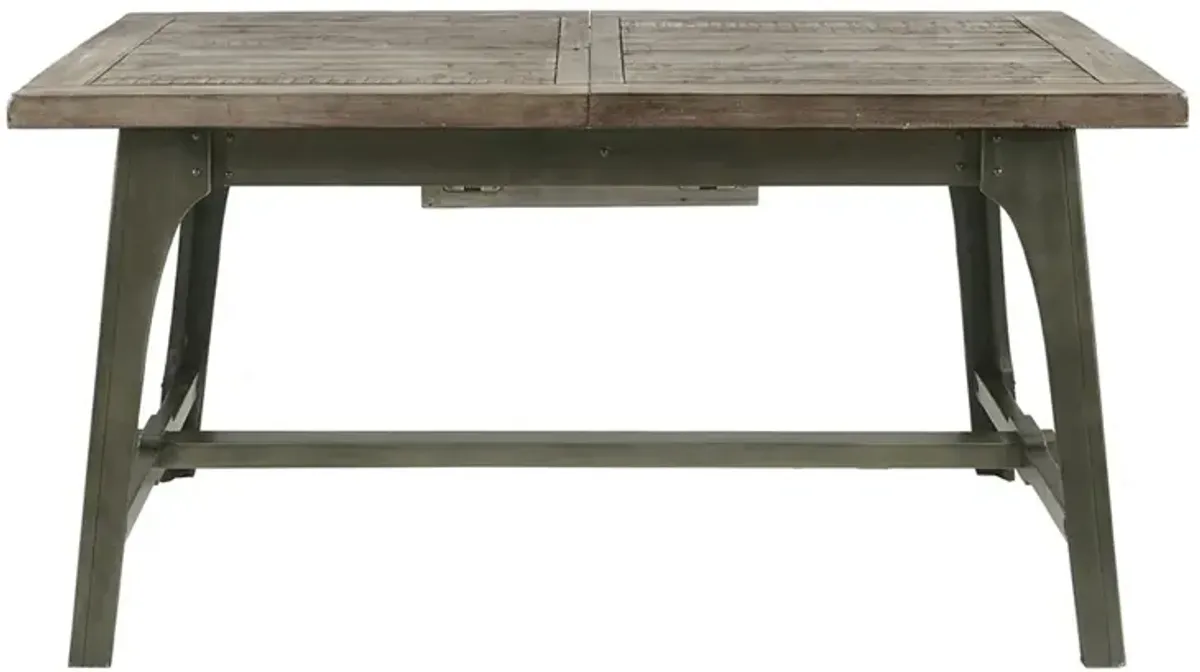 INK+IVY Oliver Grey Extension Dining Table