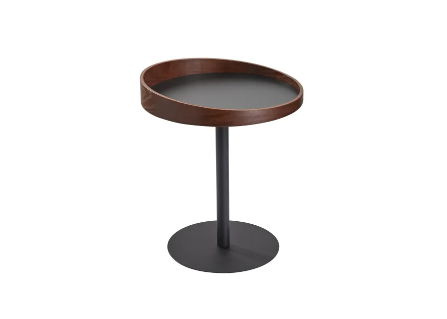 Crater End Table