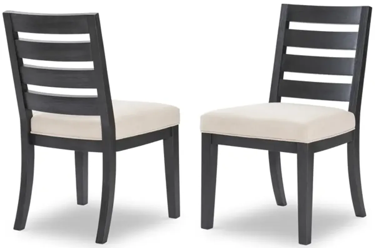 Westwood (Charred Oak) Chair - Set of 2