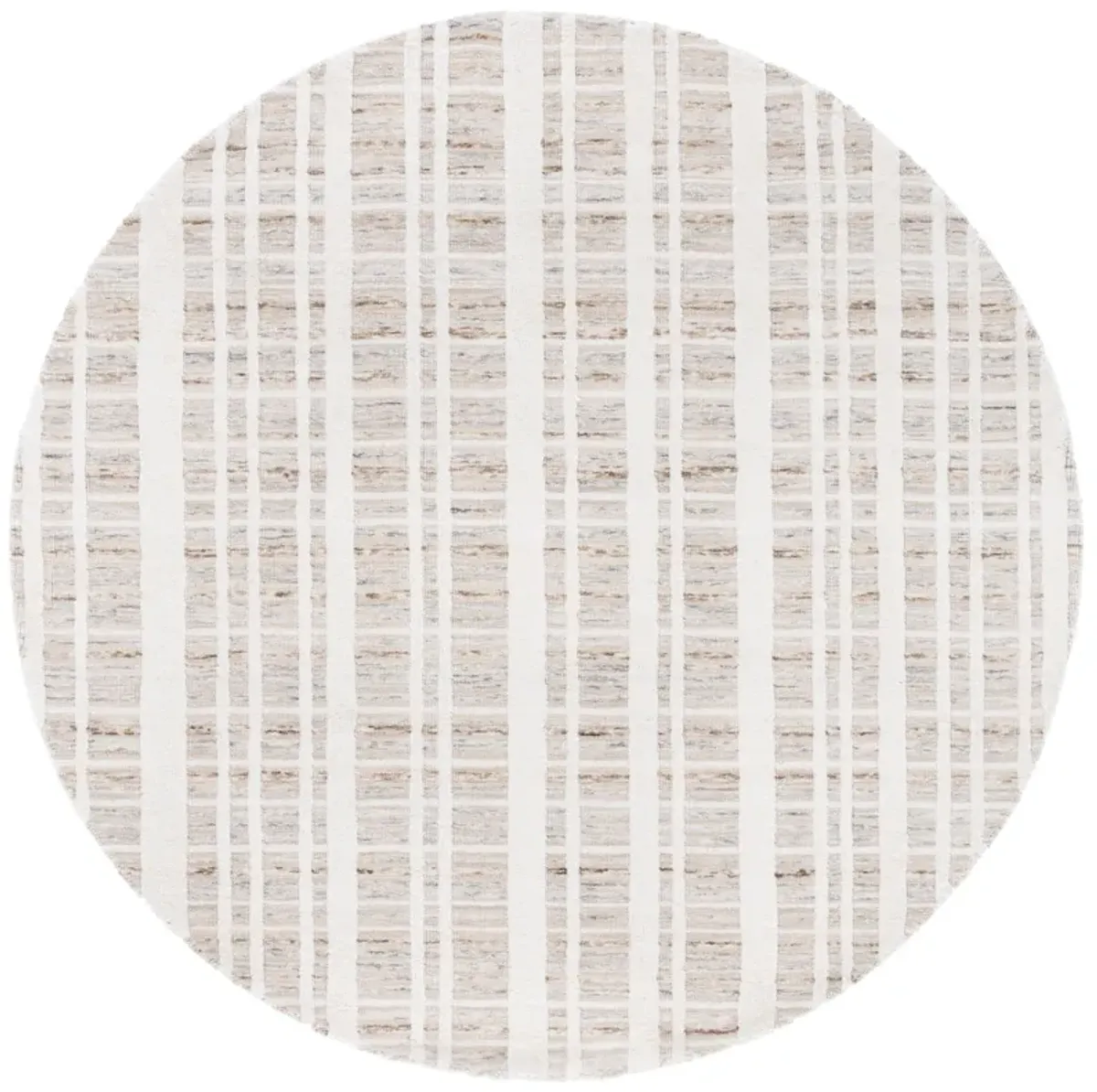 FIFTH AVENUE Hand loomed 6' x 6' Round area rug