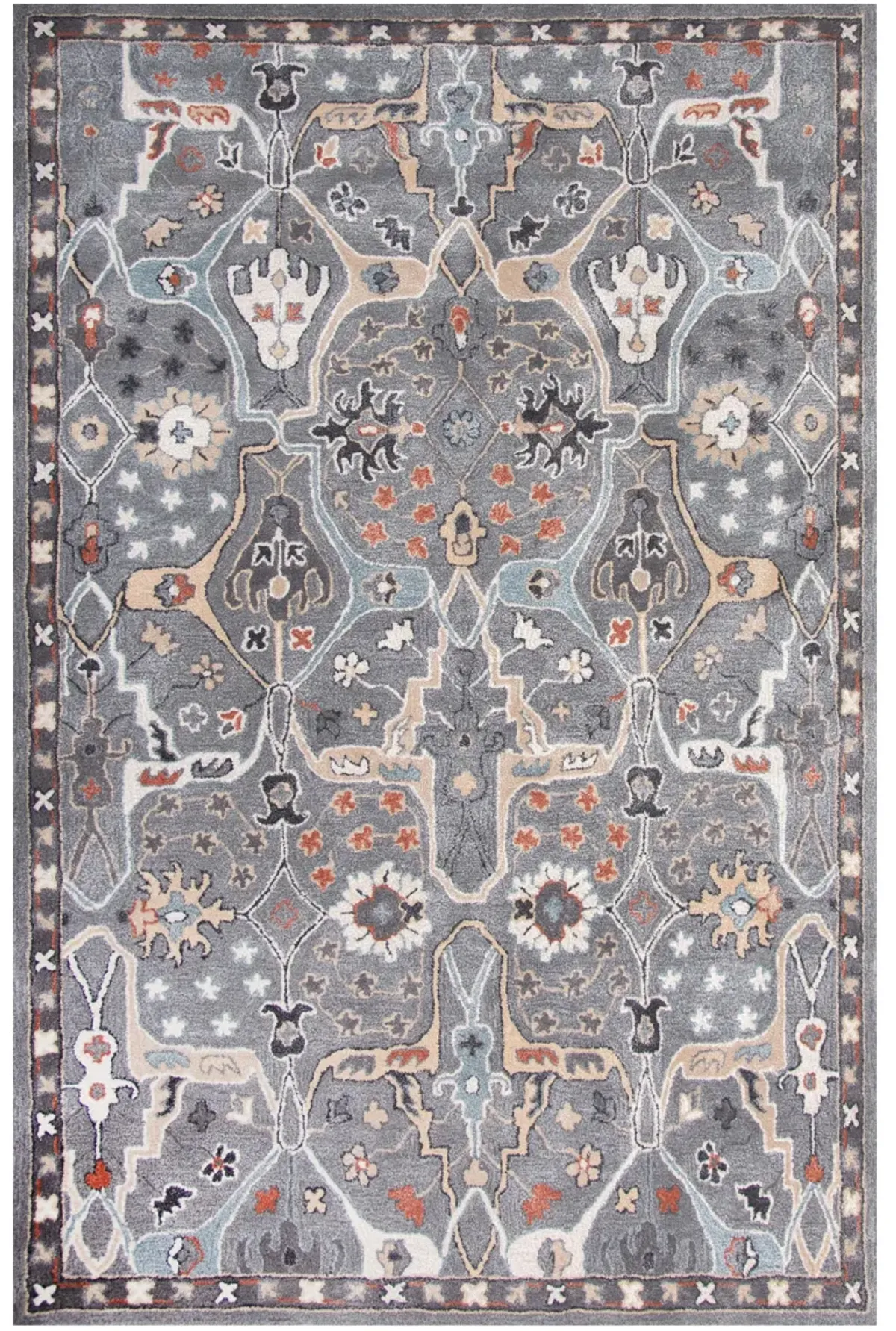 Sapphire Hand Tufted Cut pile 8' x 10' Rug