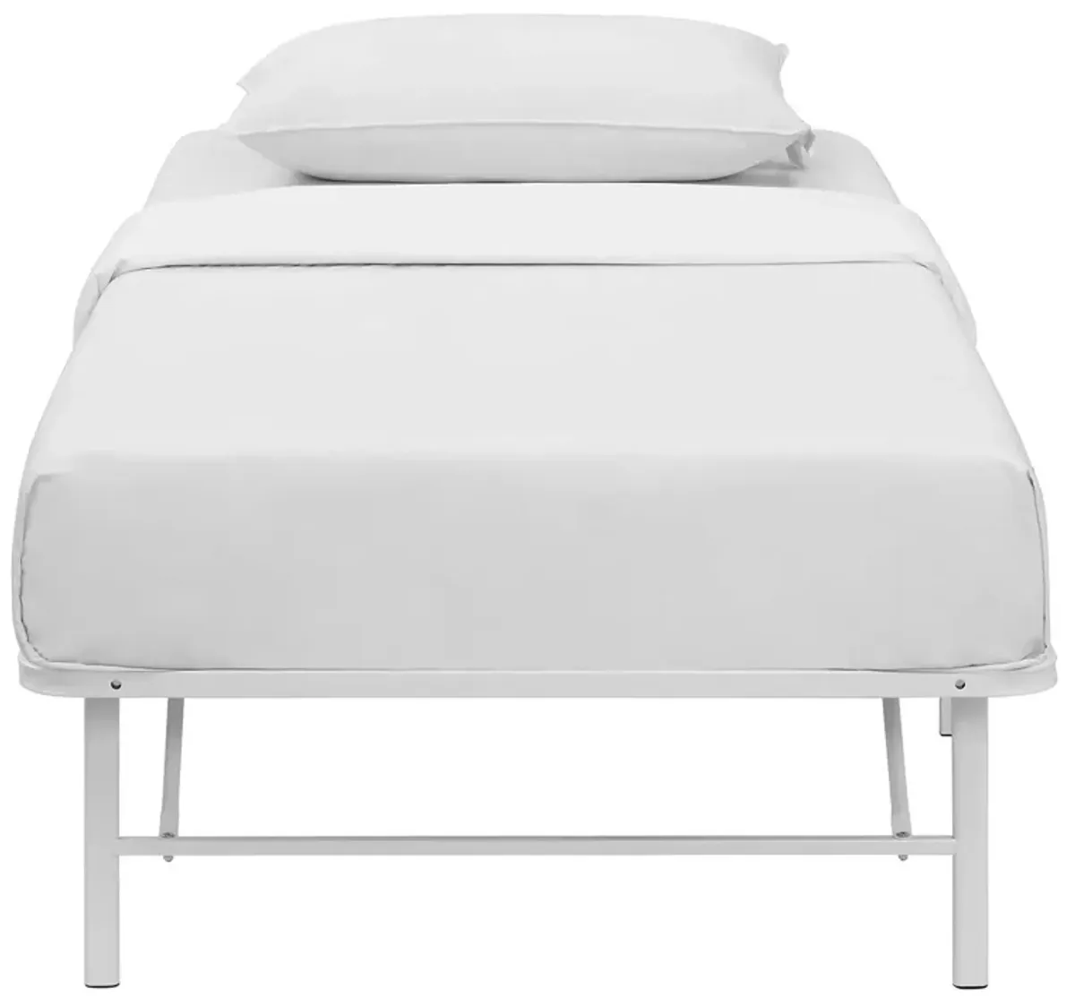 Horizon Twin Stainless Steel Bed Frame