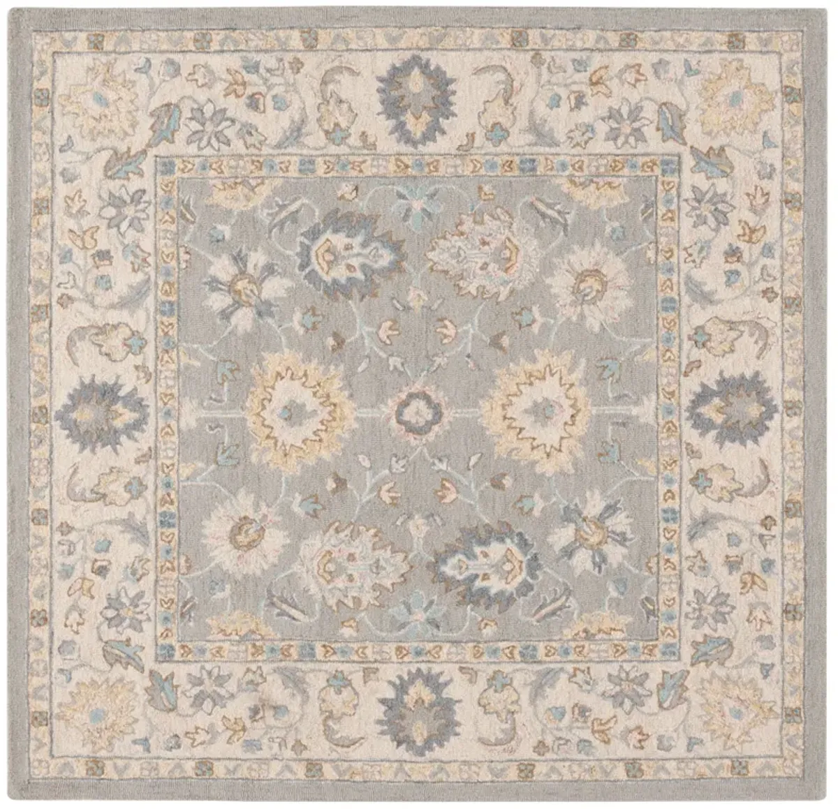 MARTHA STEWART Hand Tufted 6' x 6' Square area rug