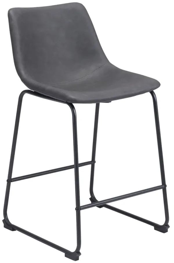 Smart Counter Stool (Set of 2) Charcoal