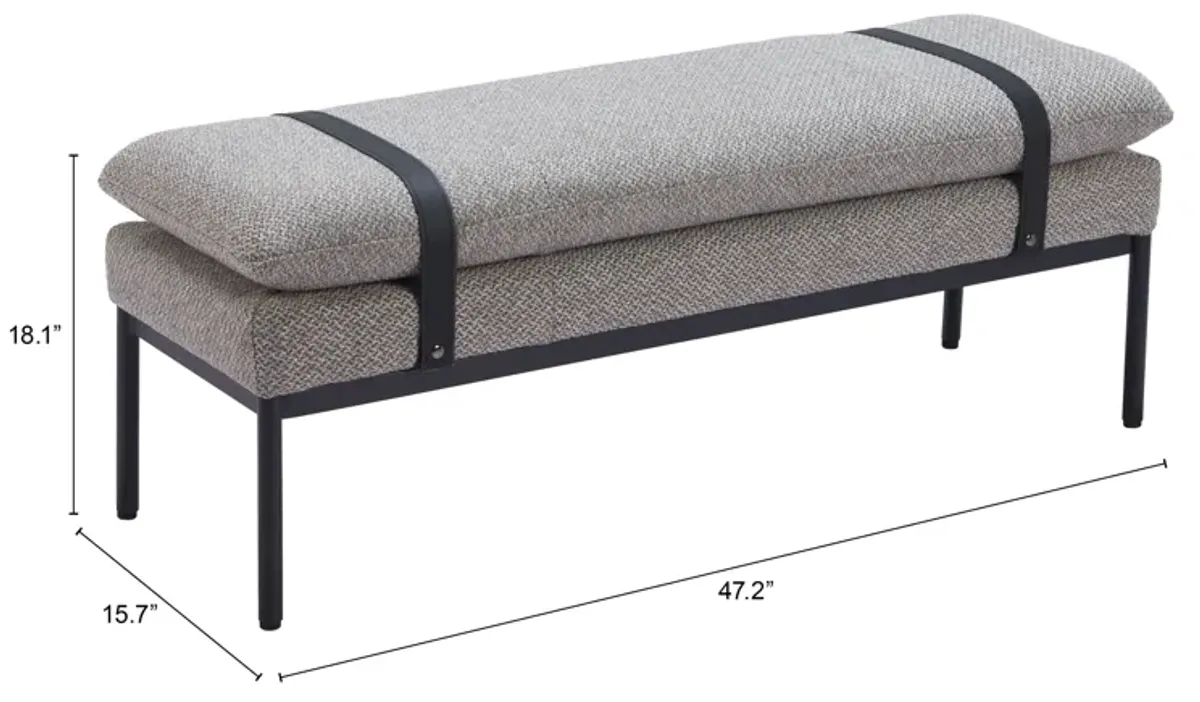 Padd Bench Gray