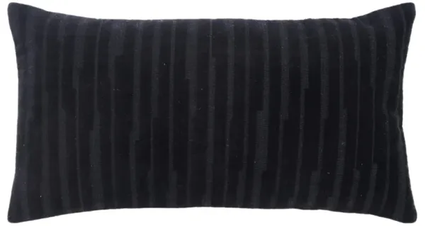 transitional  black Pillow