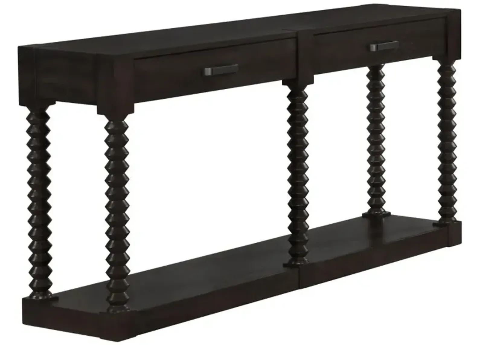 Meredith 2-drawer Sofa Table Coffee Bean