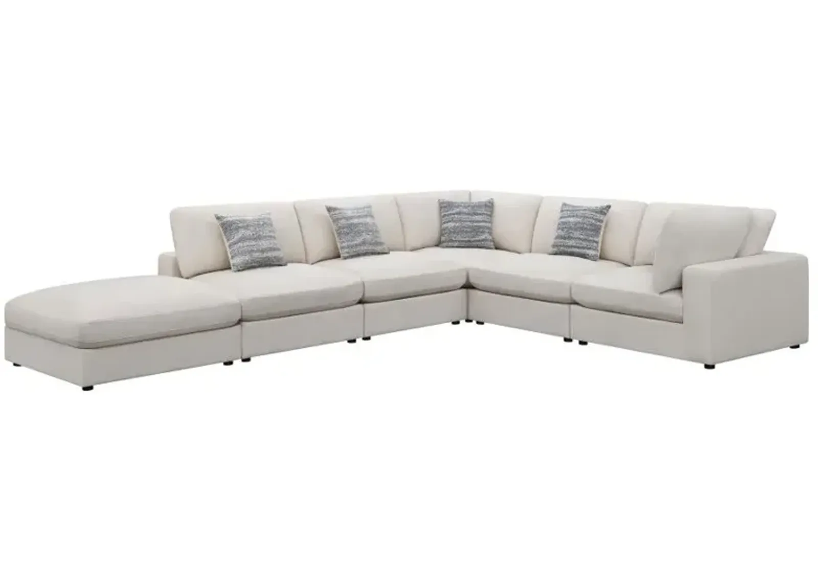 Ballyhea 6-Piece Upholstered Modular Sectional