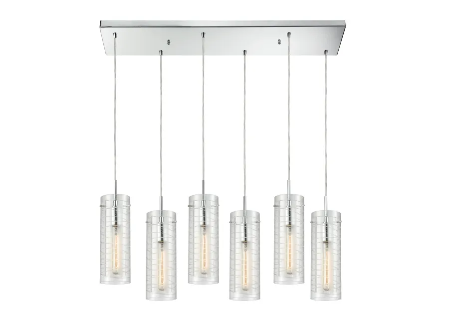 Swirl Configurable Multi Pendant - Polished Chrome