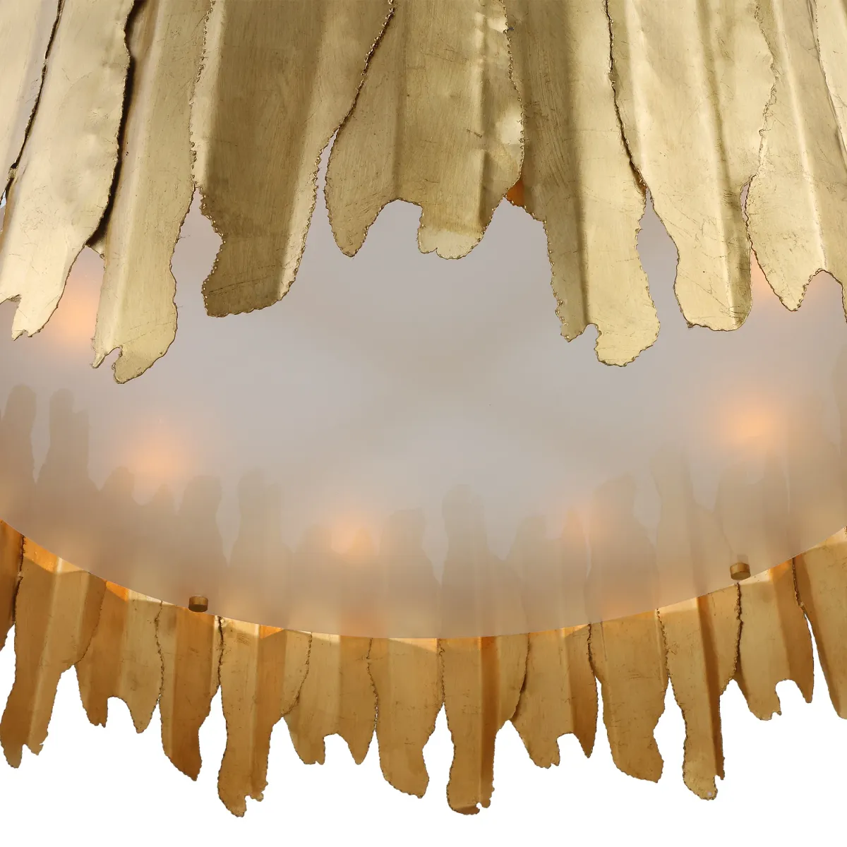 Golden Gate 8 Light Industrial Pendant