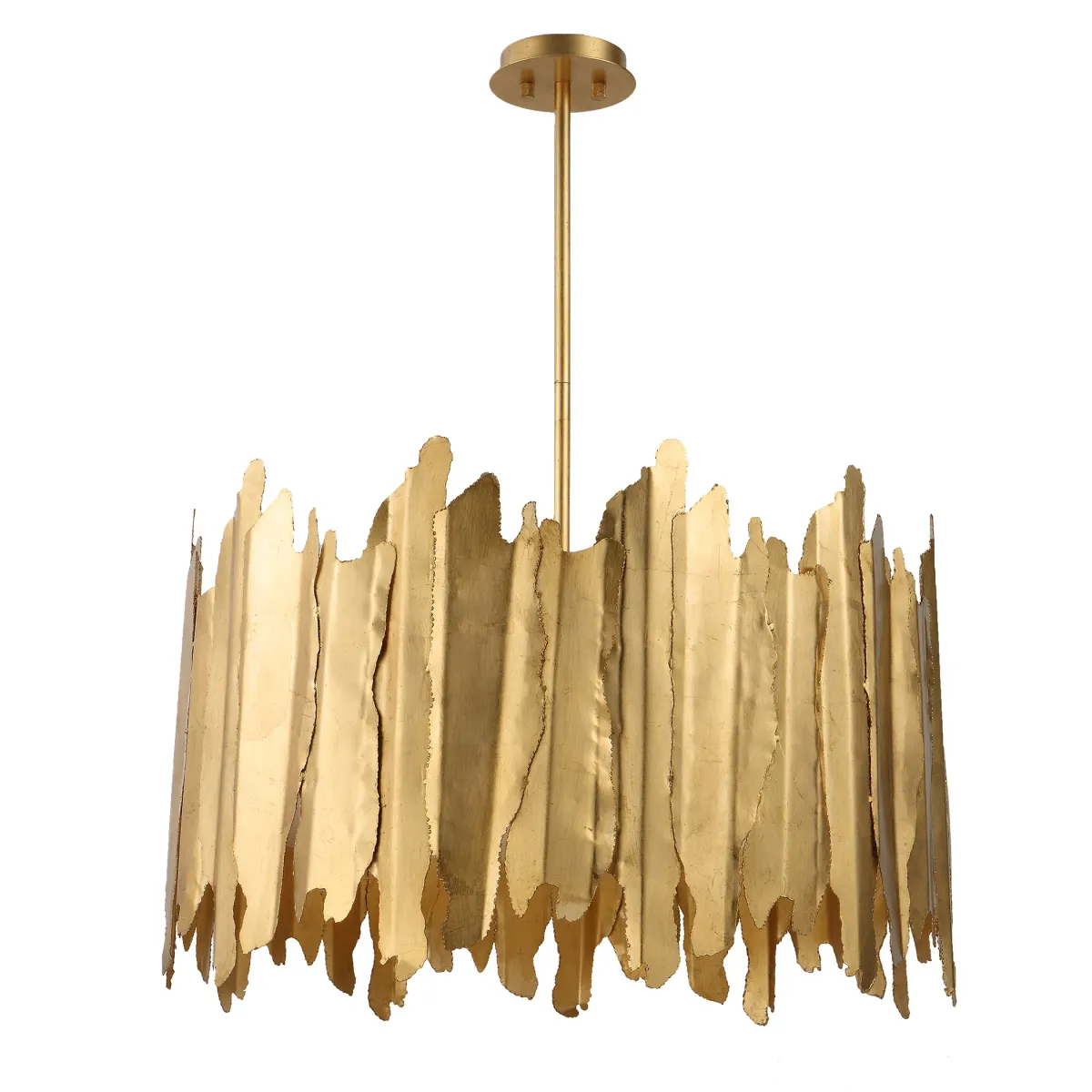 Golden Gate 8 Light Industrial Pendant