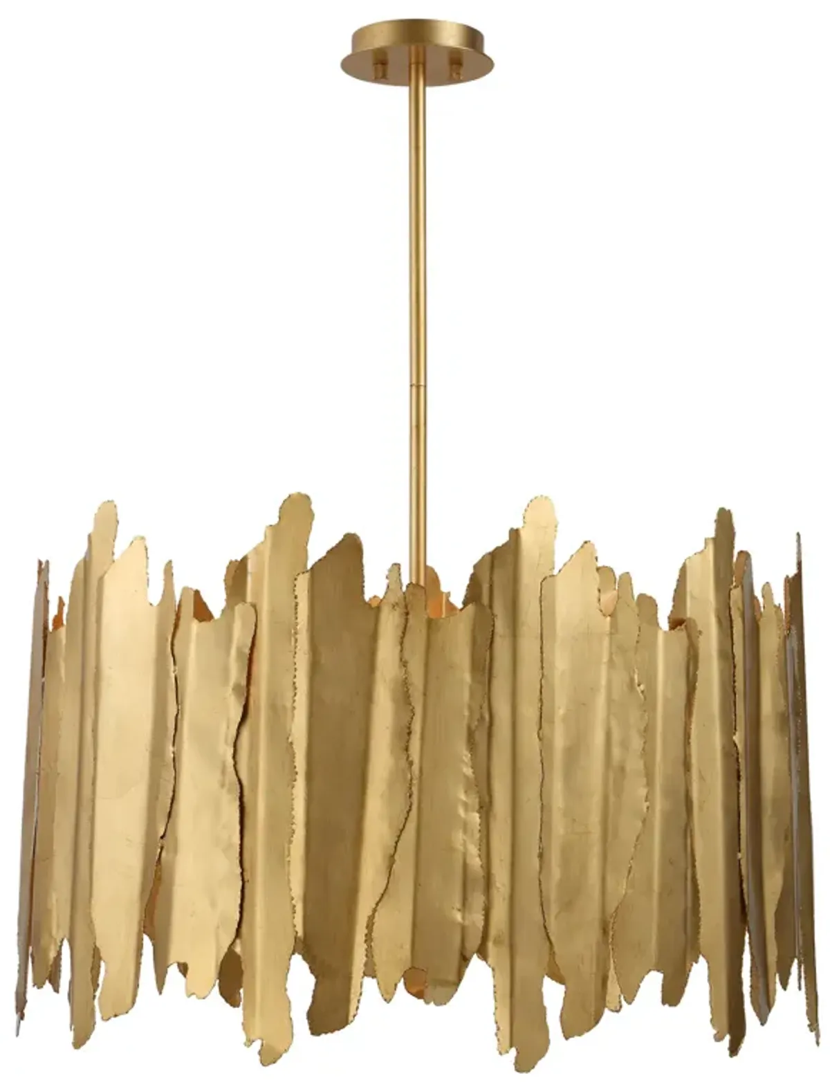 Golden Gate 8 Light Industrial Pendant