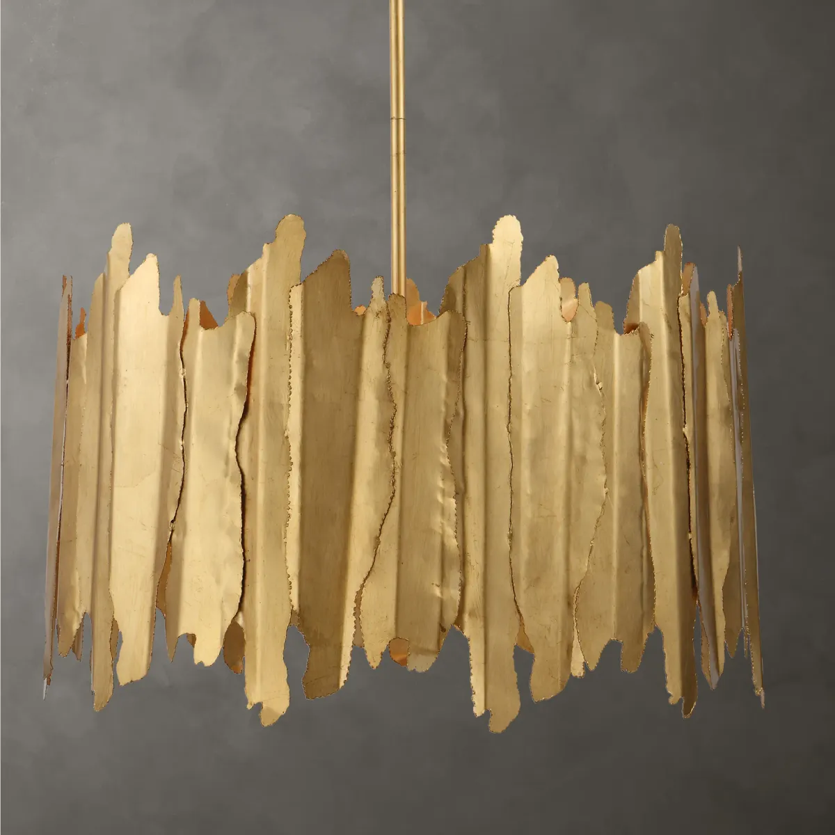 Golden Gate 8 Light Industrial Pendant