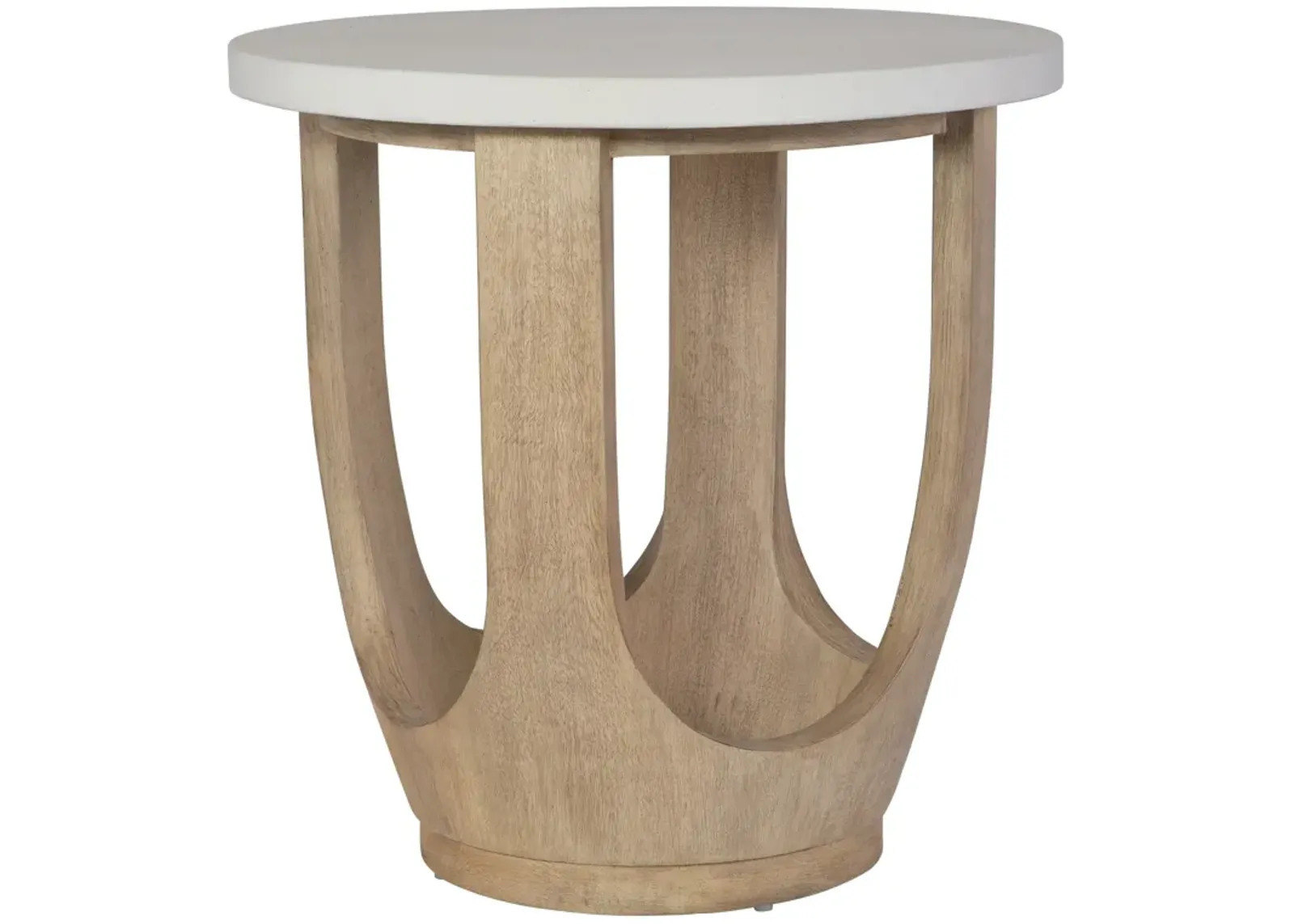 Tatli Stone Top Side Table