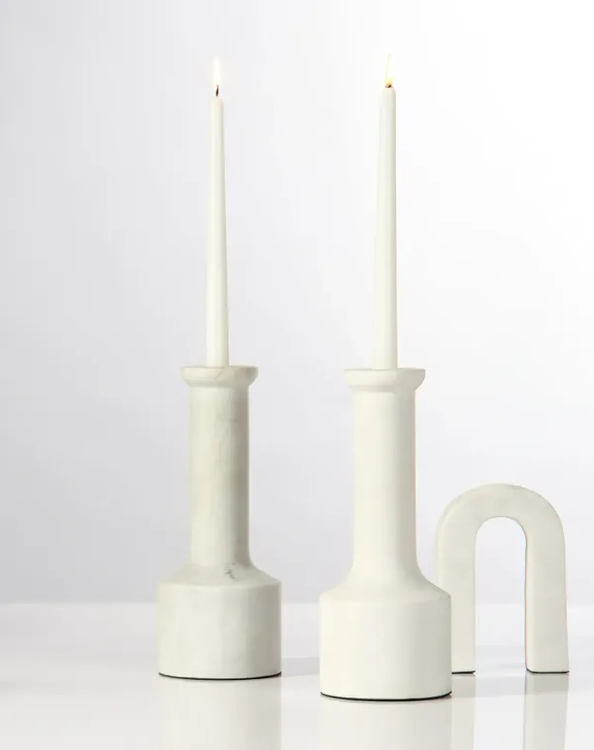 Trumpet Candlesticks - Set of 2