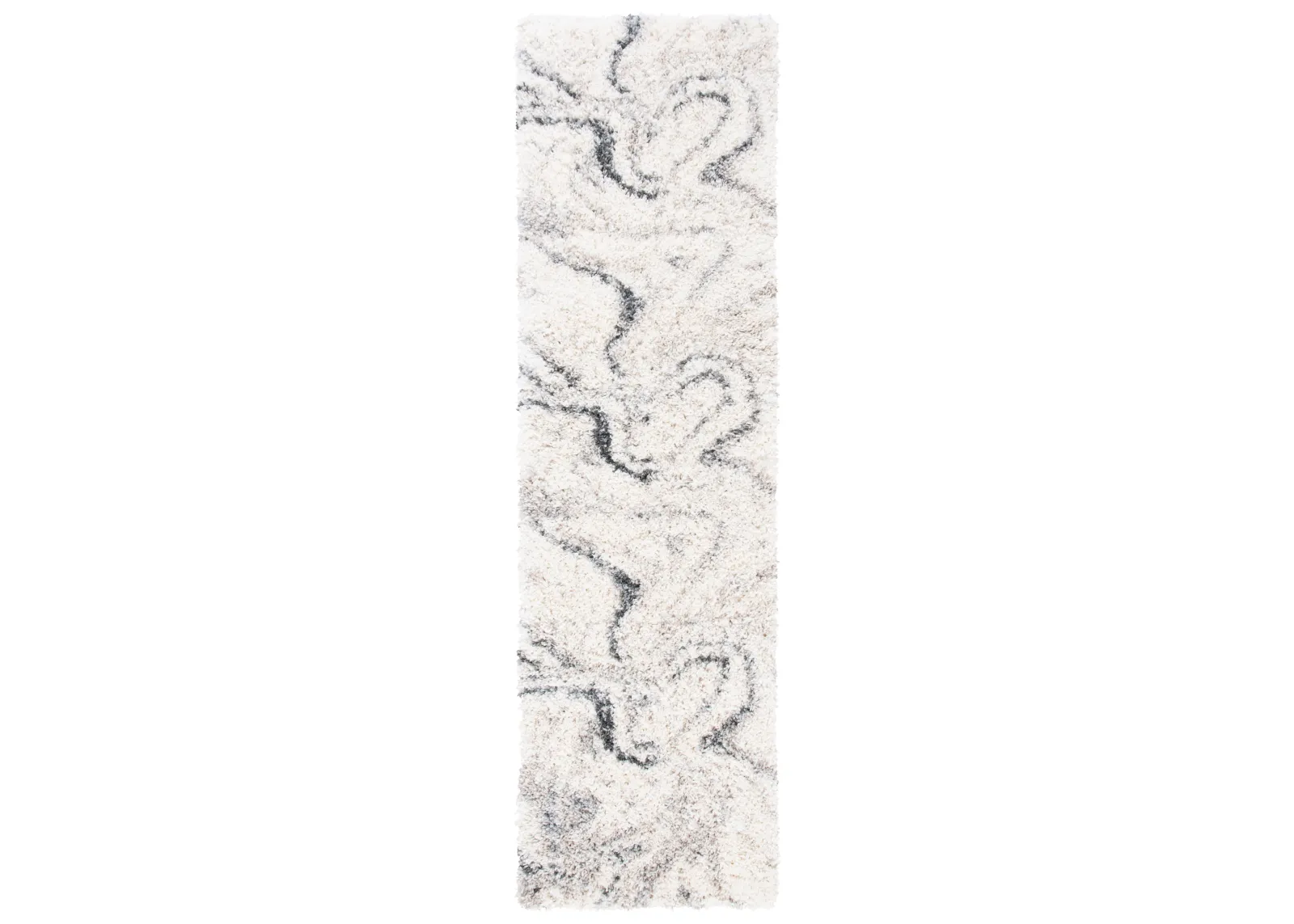 FONTANA SHAG Runner Power Loomed 2'-3" X 12' Rug