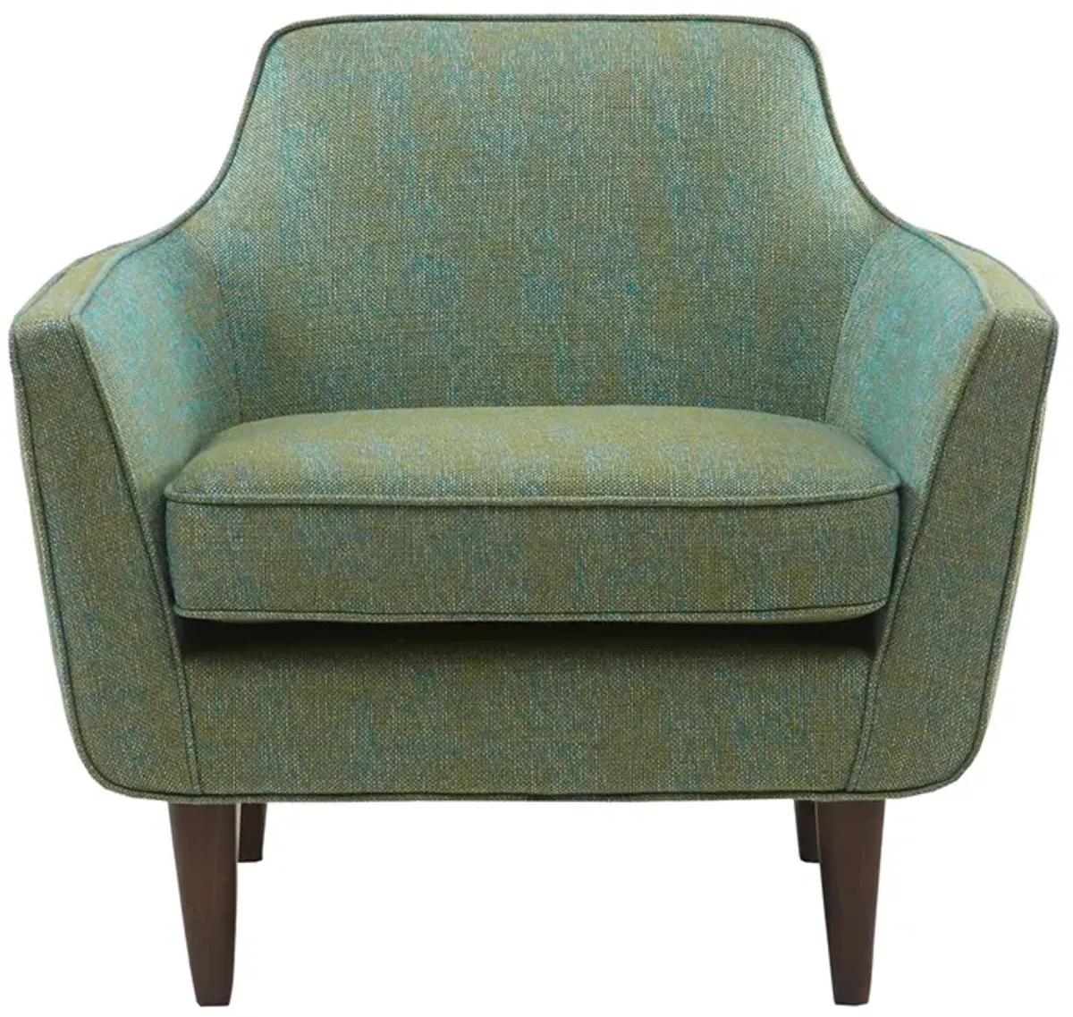 Madison Park Cruz Blue-Green Mid Century Accent Chair