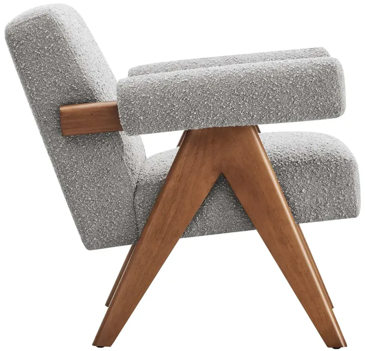 Lyra Boucle Fabric Armchair