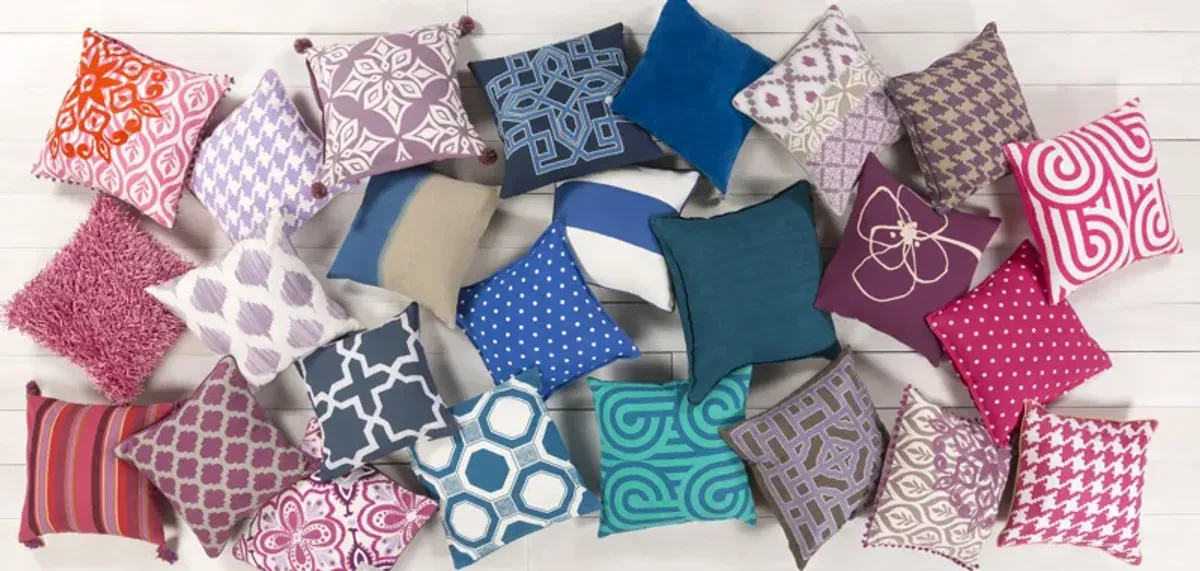 Polka Dot PD-012 20"L x 20"W Accent Pillow