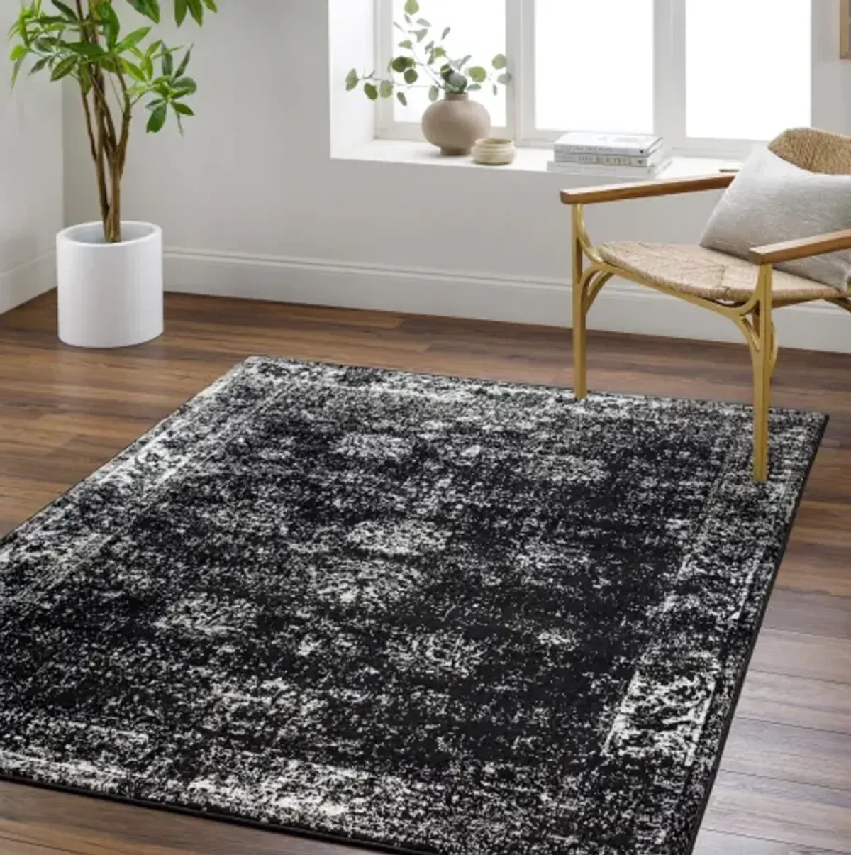 Monte Carlo MNC-2349 5'3" x 7'3" Machine Woven Rug