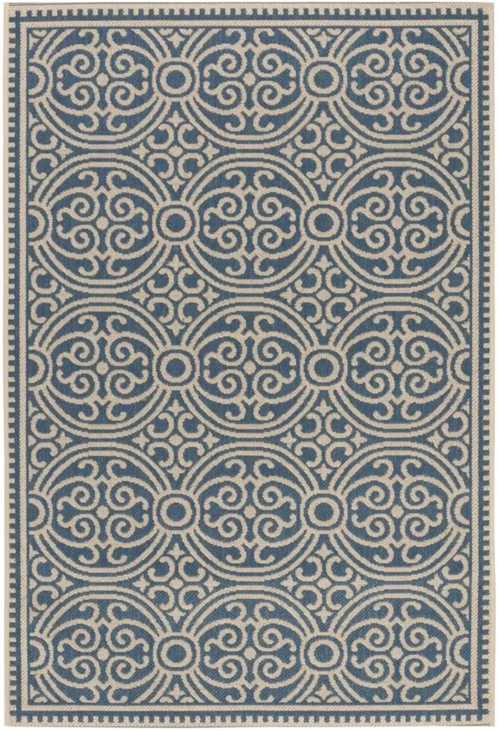 BEACH HOUSE 134 Blue 2'-2' X 4' Accent Rug