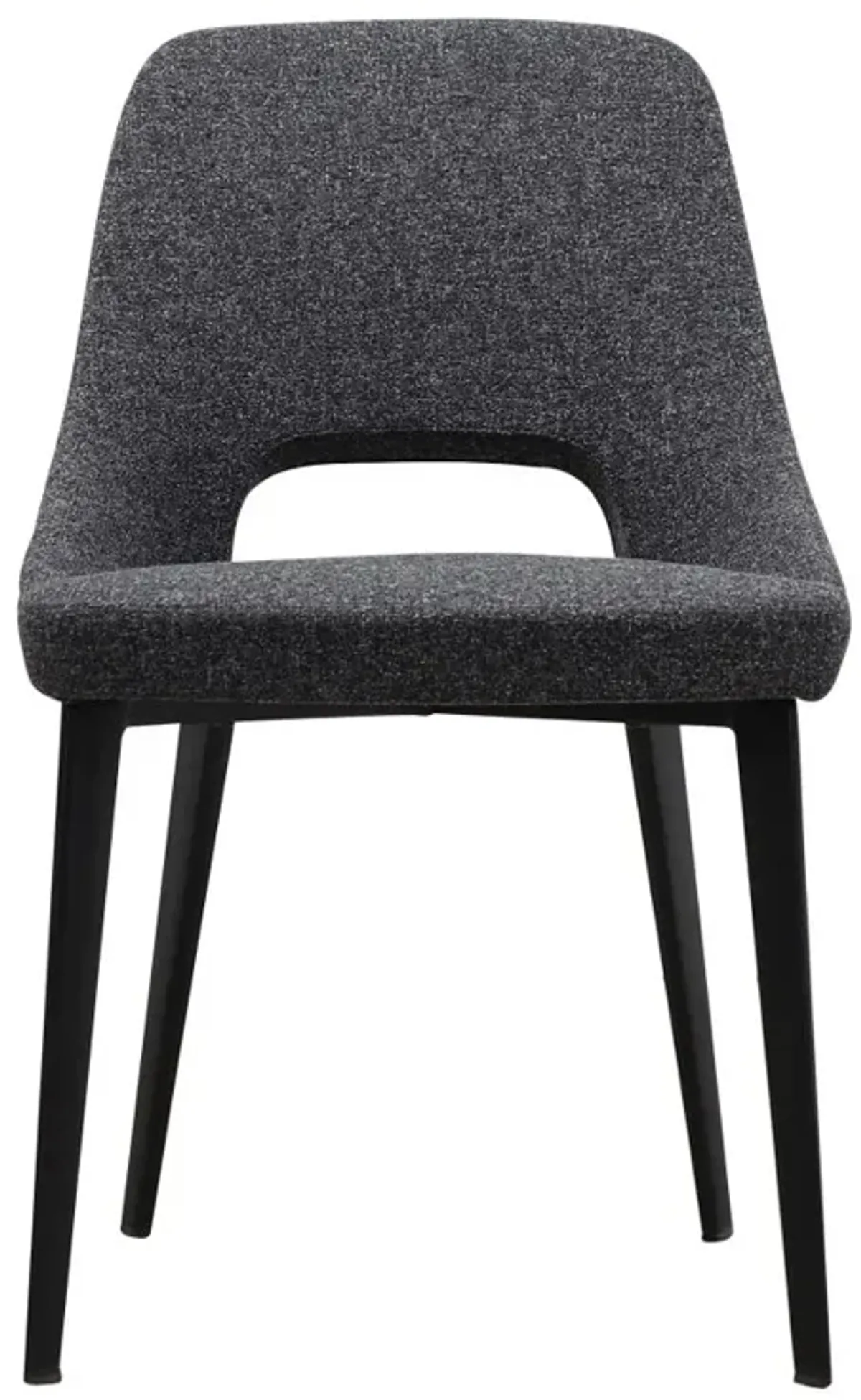 TIZZ DINING CHAIR DARK GREY