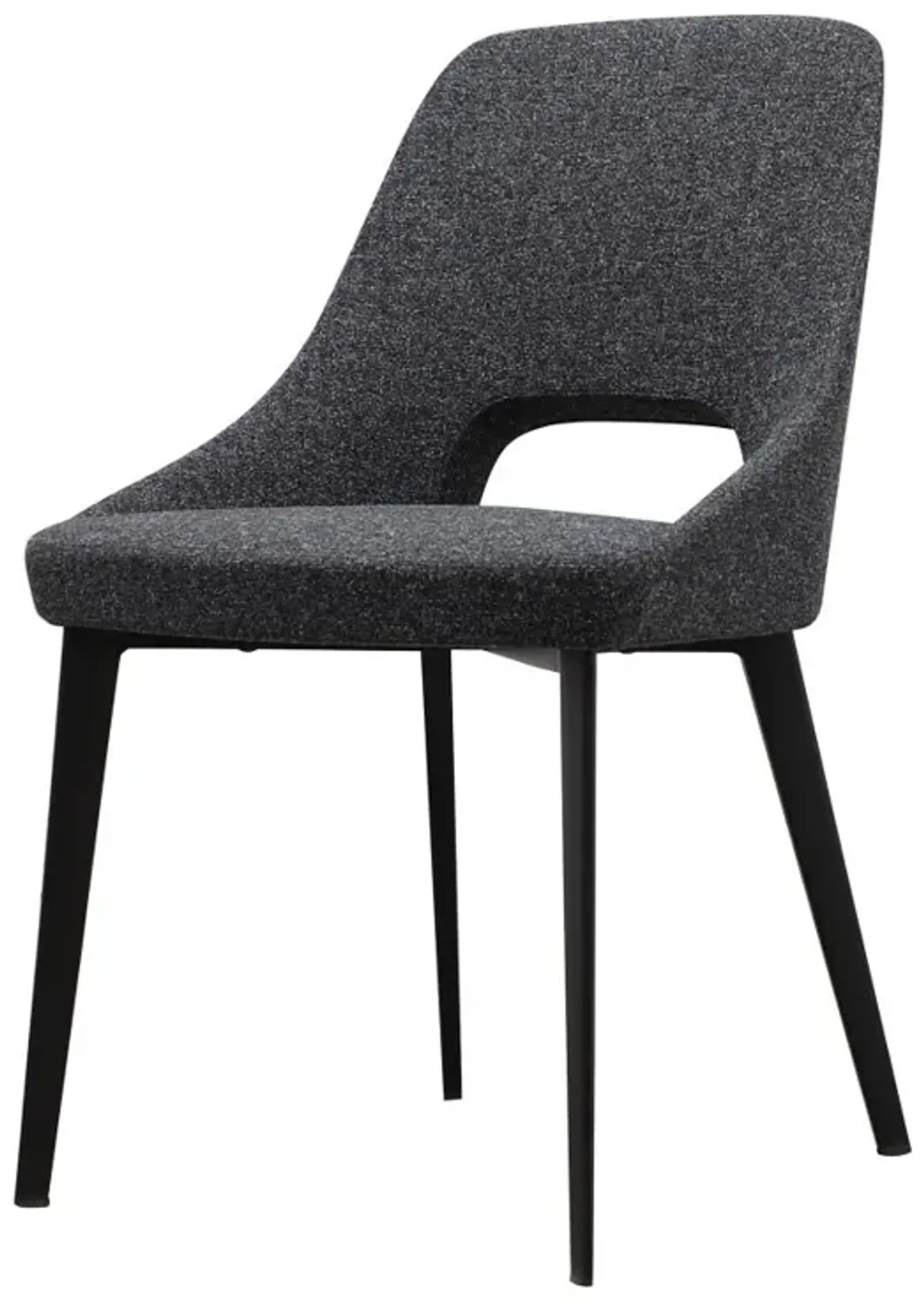 TIZZ DINING CHAIR DARK GREY