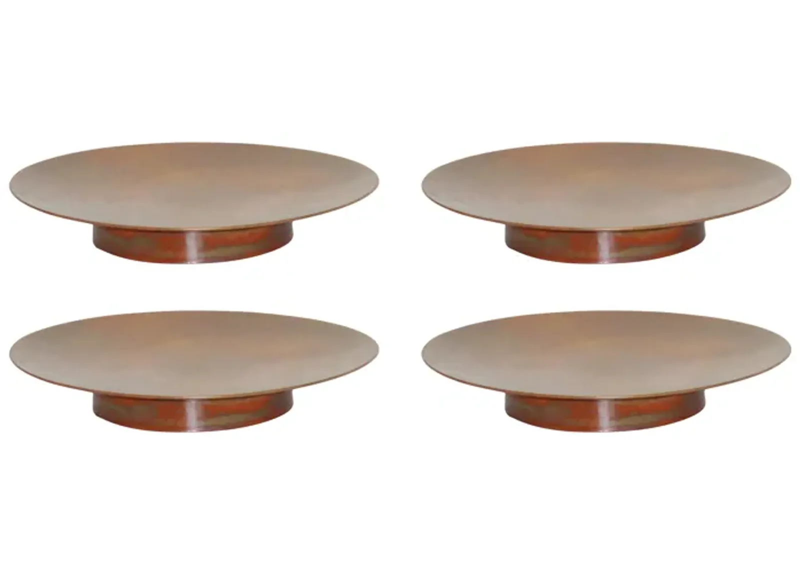 Burnham Pillar Plates (Set of 4) - Small