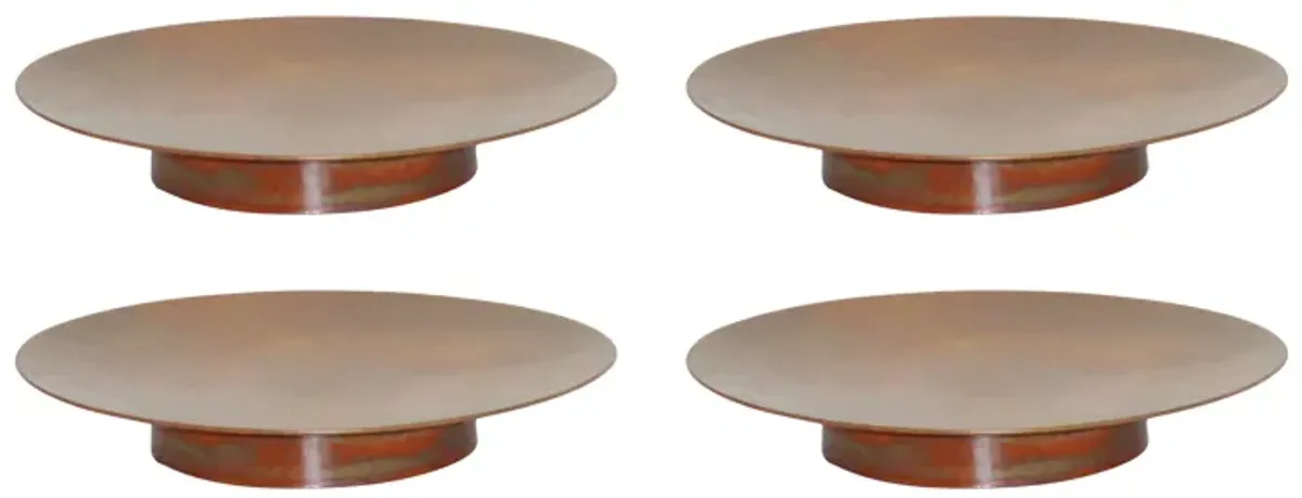 Burnham Pillar Plates (Set of 4) - Small