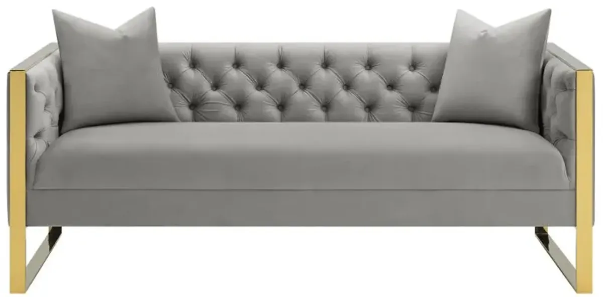 Eastbrook Tufted Back Sofa Grey