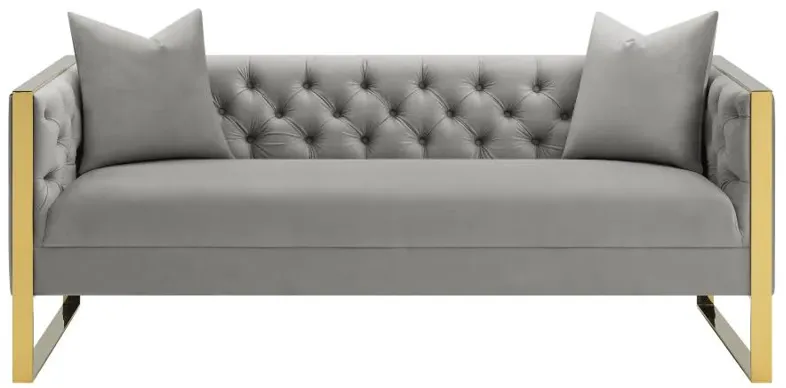 Eastbrook Tufted Back Sofa Grey