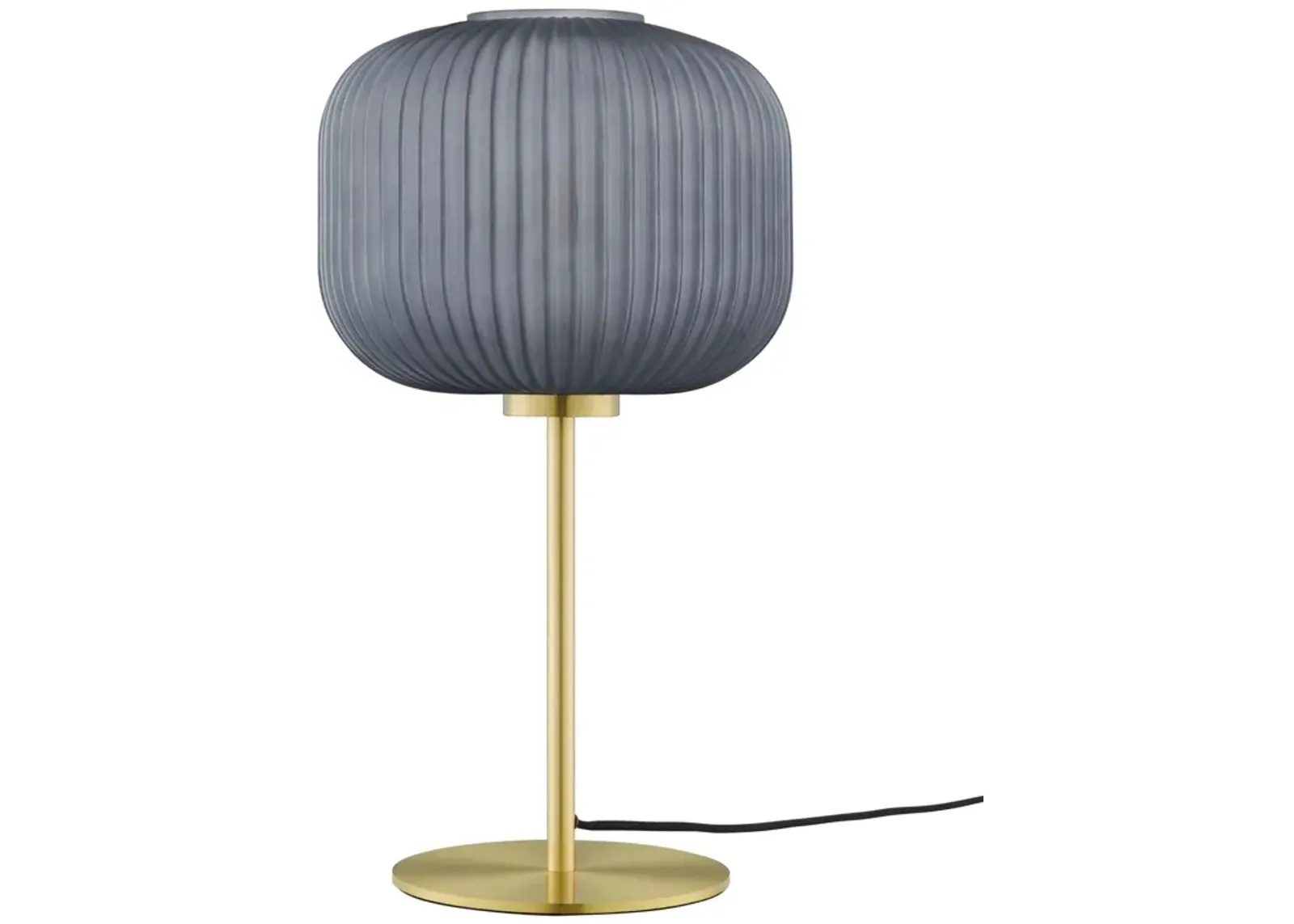 Reprise Glass Sphere Glass and Metal Table Lamp