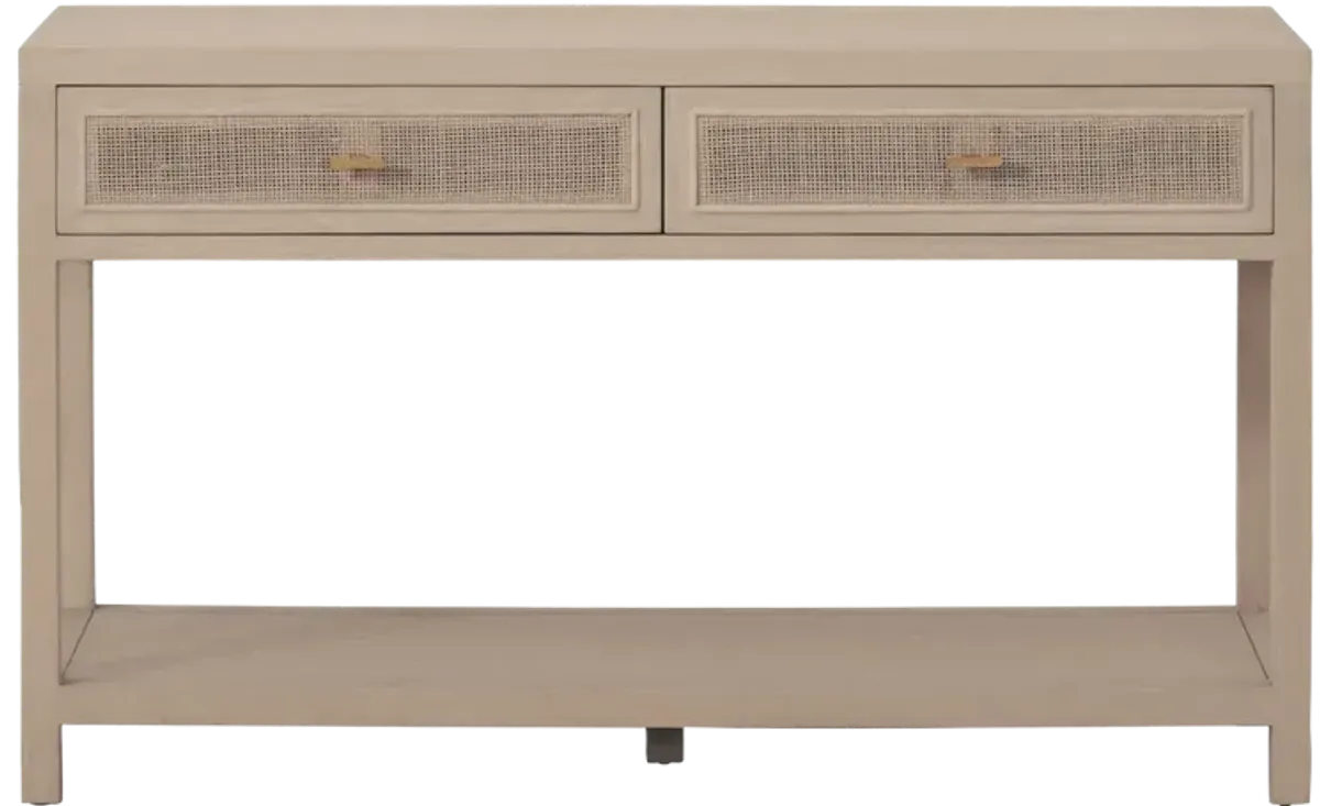 Cane 2-Drawer Entry Console