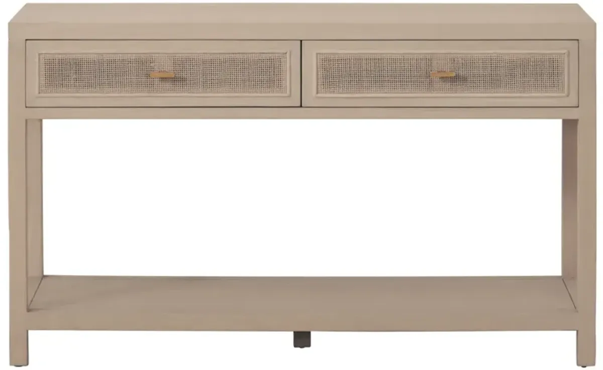 Cane 2-Drawer Entry Console