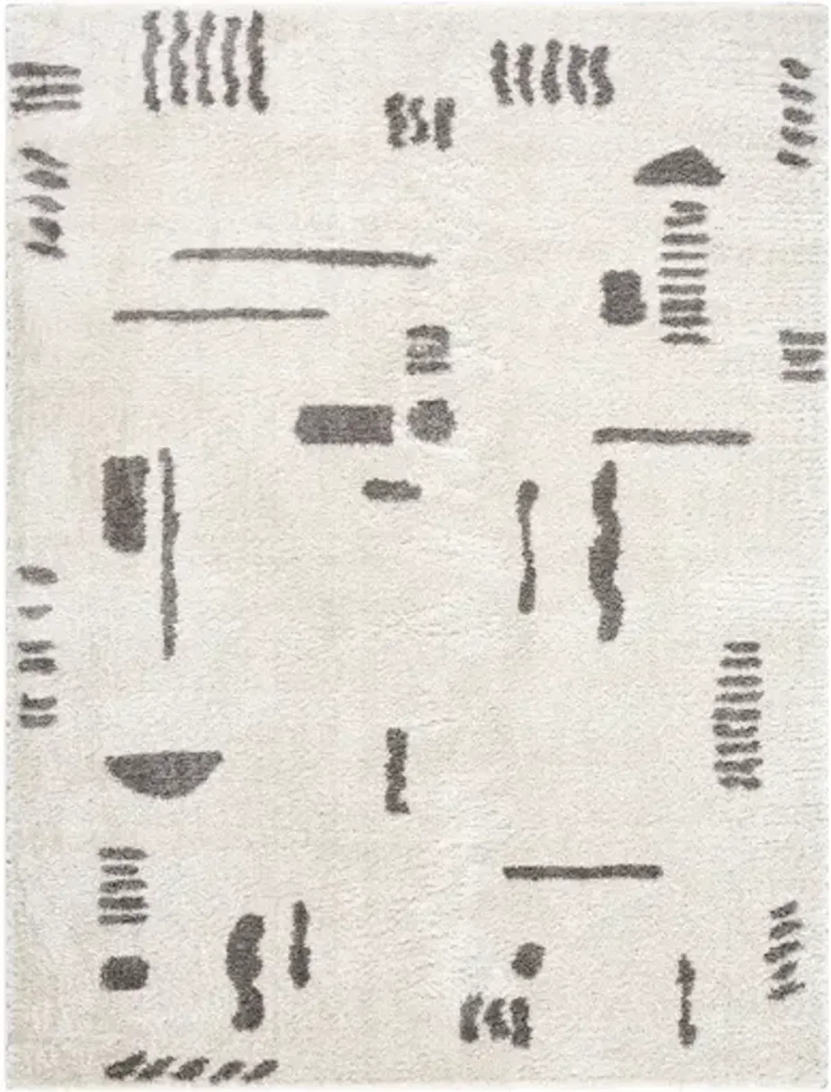 Fossay Shag FSG-2303 7'10" x 10' Machine Woven Rug