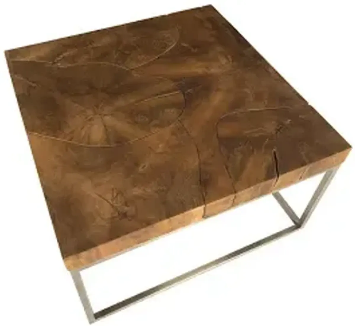 Teak Puzzle Coffee Table