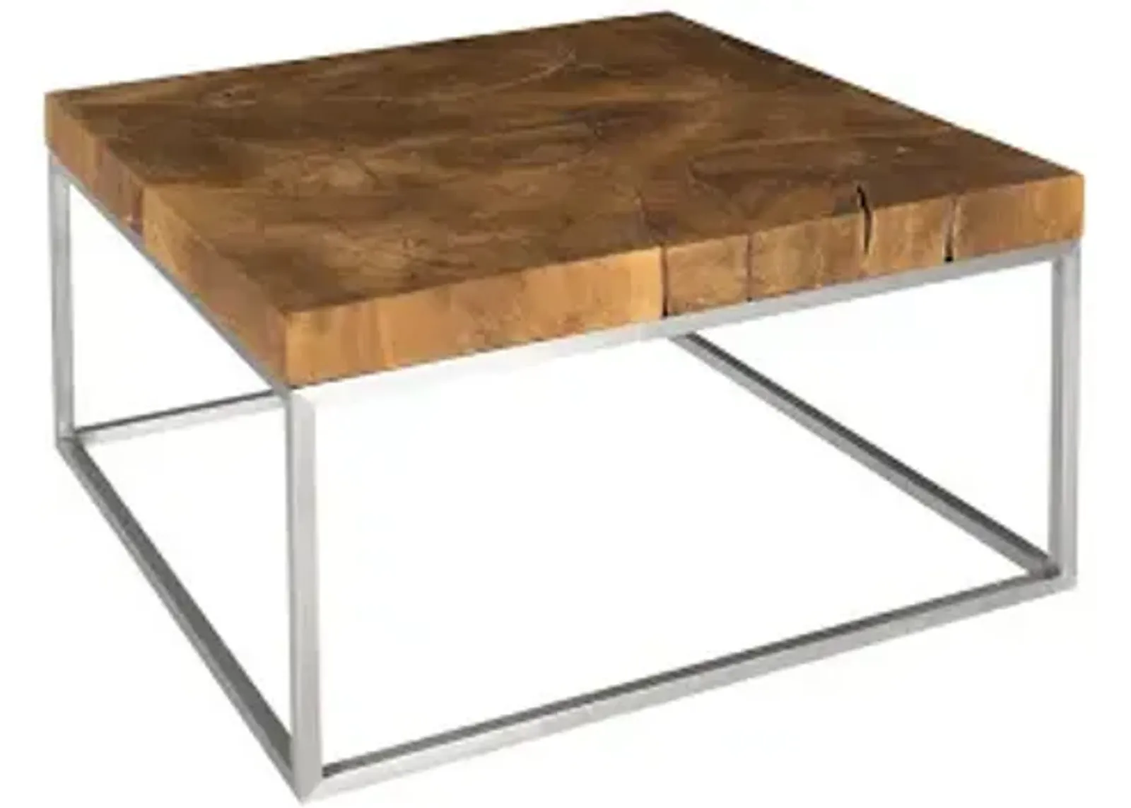 Teak Puzzle Coffee Table