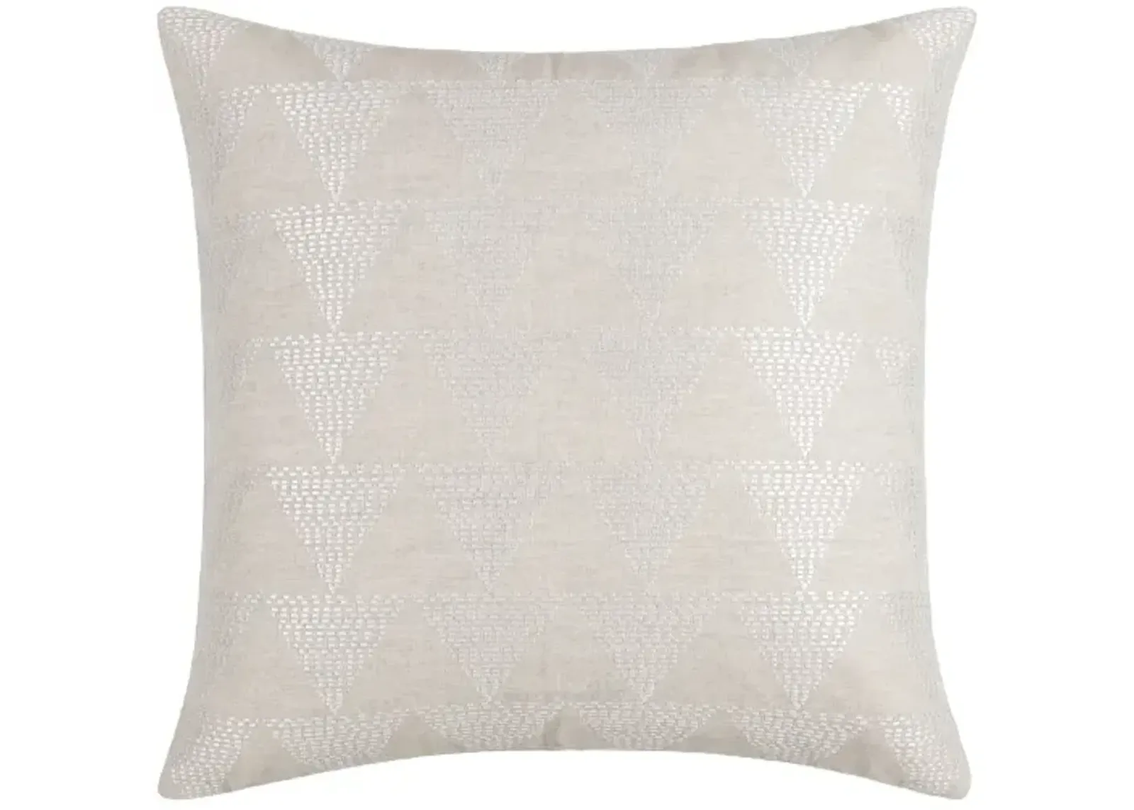 Theodore THE-001 22"L x 22"W Accent Pillow  - Poly Insert