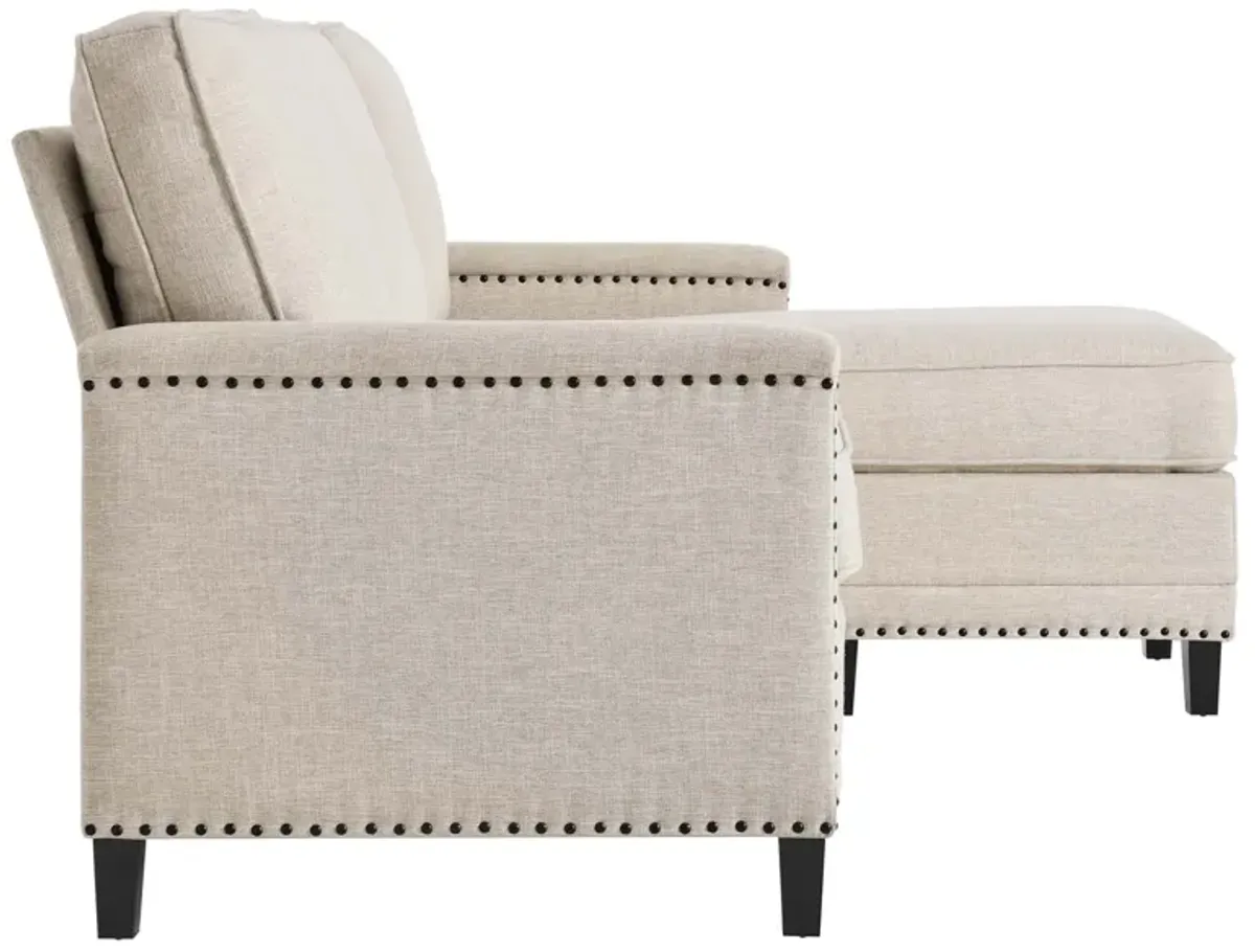 Ashton Upholstered Fabric Sectional Sofa