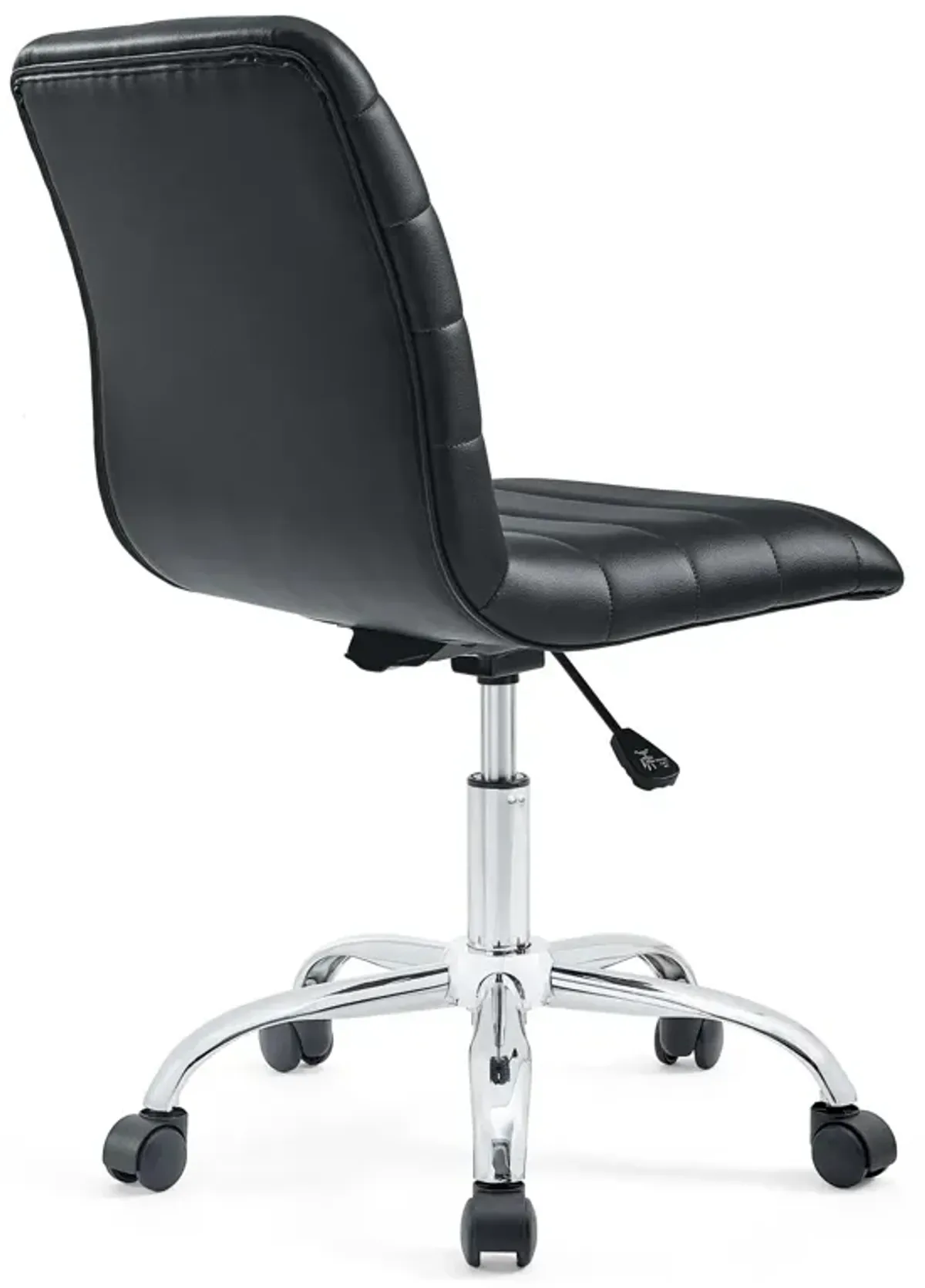 Ripple Armless Mid-Back Vinyl Office Chair