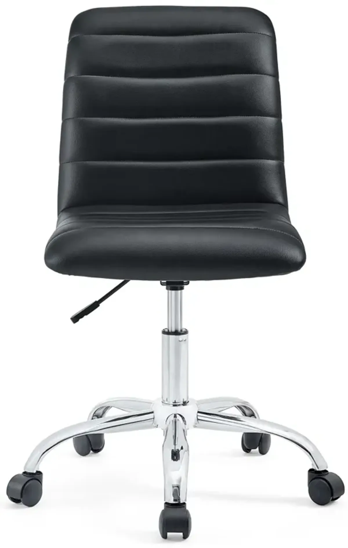 Ripple Armless Mid-Back Vinyl Office Chair