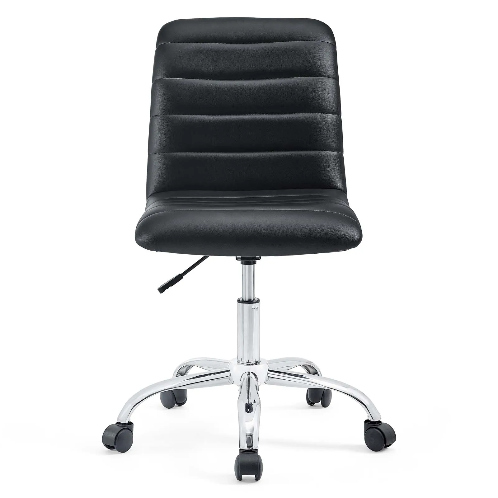 Ripple Armless Mid-Back Vinyl Office Chair