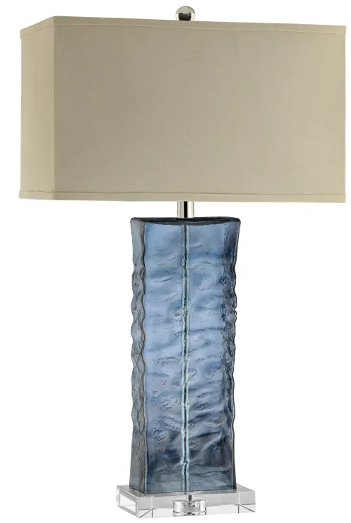 Arendell 30'' High 1-Light Table Lamp - Blue - Includes LED Bulb